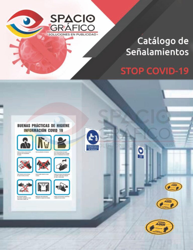 Catálogo de productos Covid-19